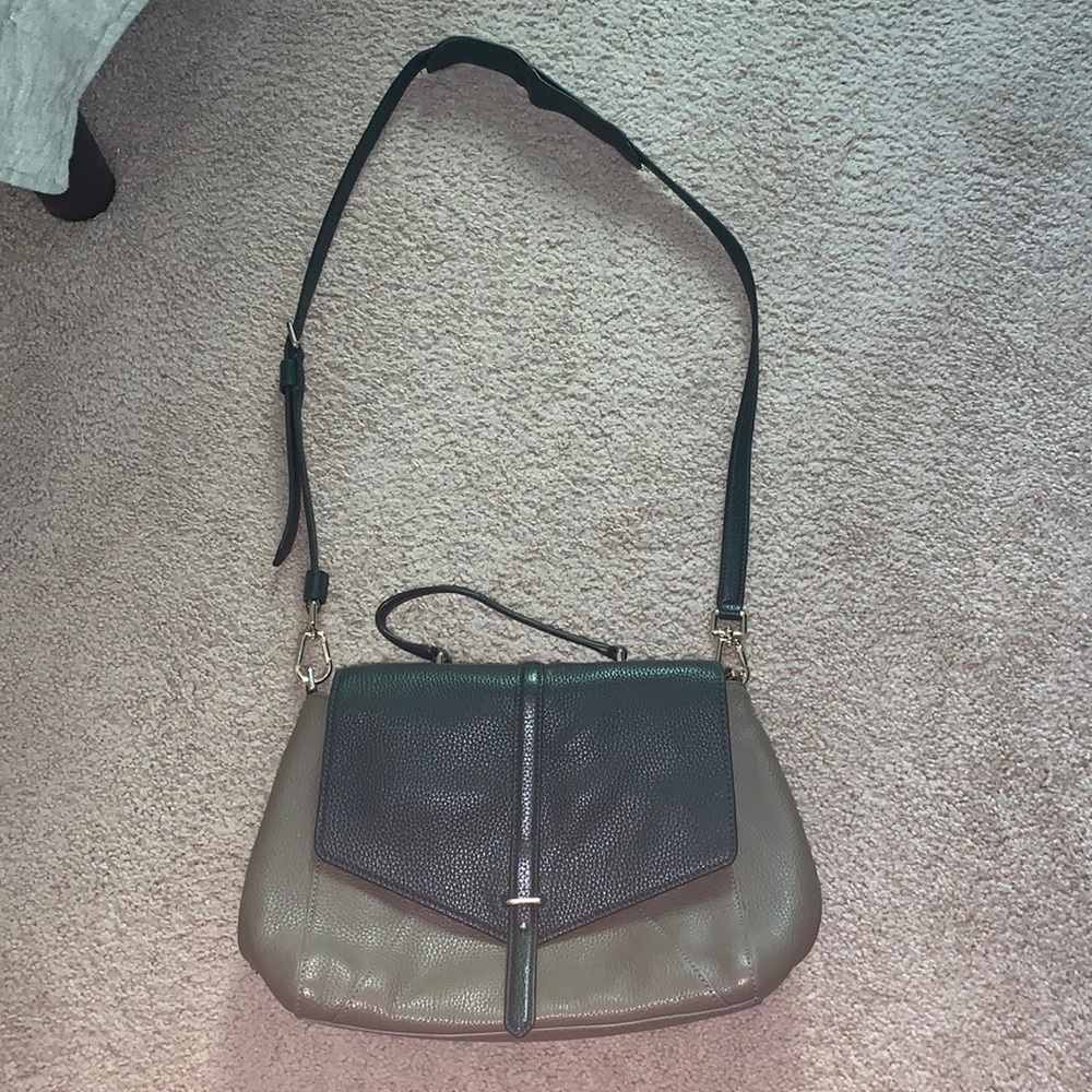 Two toned cross body bag